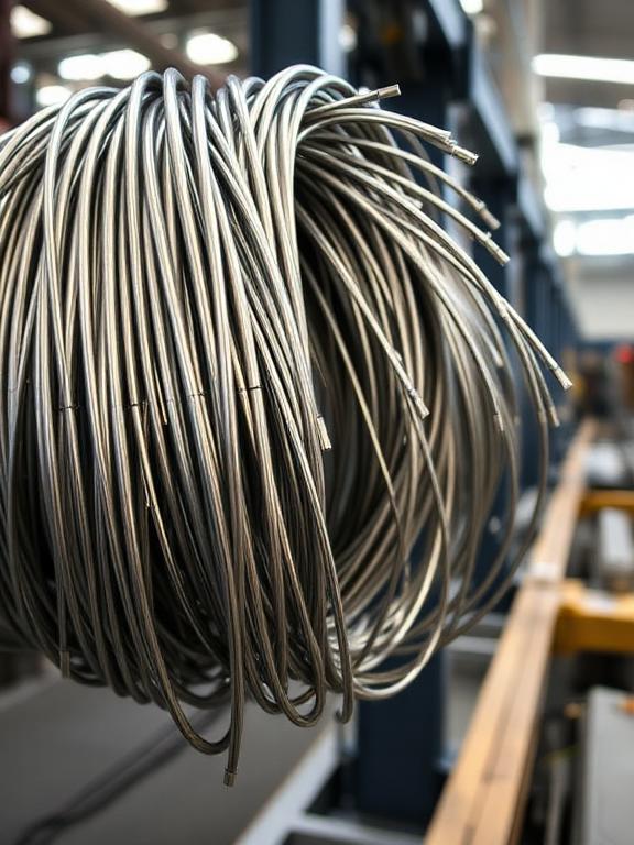 Titanium Grade 2 Wires ASTM B338 Grade 2 and Grade 5 by SMM Industries LLP
